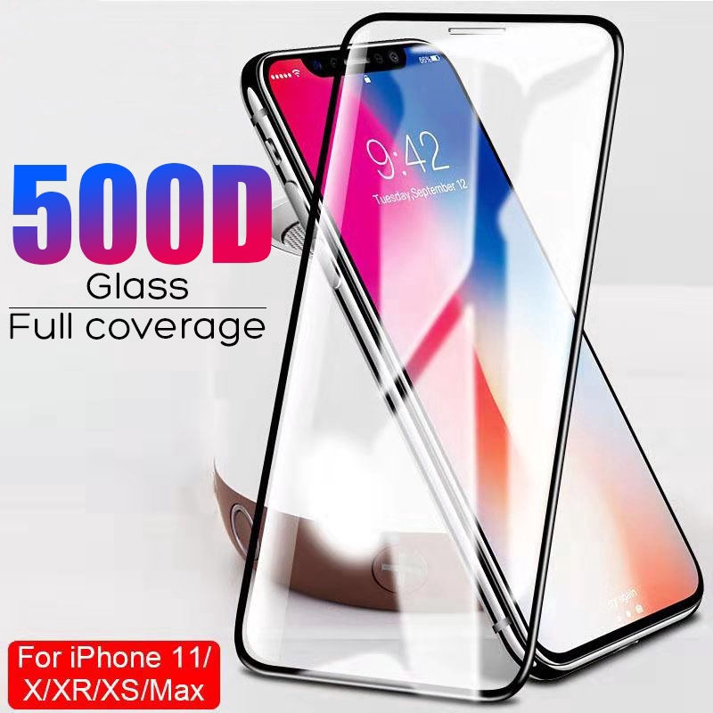 Kính cường lực bảo vệ màn hình điện thoại Iphone Xs Xr X 8 7 6s 6 Plus 11 Pro Max