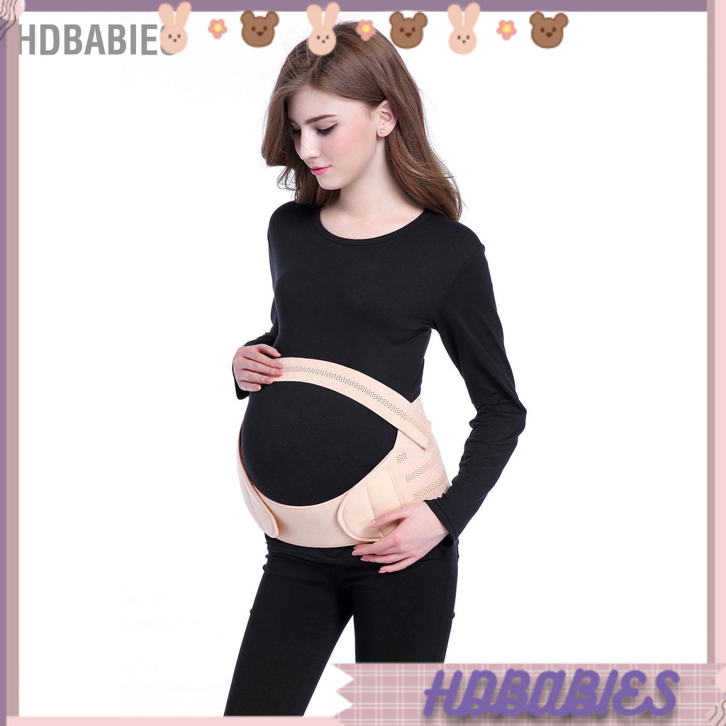 HDbabies Đai hỗ trợ thai sản Có thể điều chỉnh thoáng khí Giảm căng thẳng Hỗ mang Vòng eo cho phụ nữ