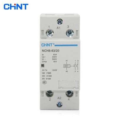 [CHÍNH HÃNG]Khởi động từ 1 Pha CHINT 63A/220V-Khởi động từ 1 pha CHINT NCH8 63A/220V