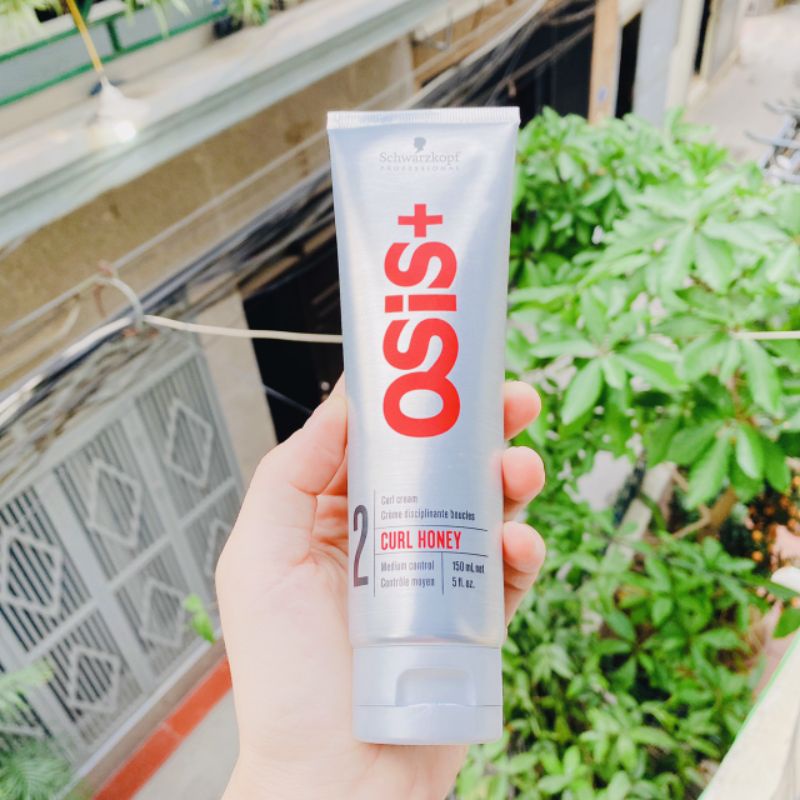 Kem tạo kiểu giữ nếp và tạo phồng dành cho tóc uốn OSIS + CURL HONEY SCHWARZKOPF CHÍNH HÃNG, Gel  dưỡng tóc xoăn cao cấp