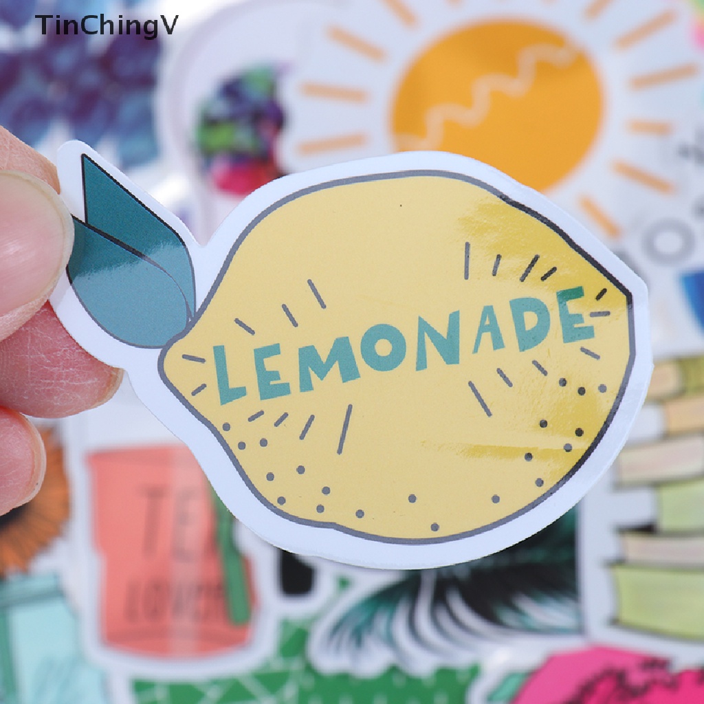 Bộ 50 Miếng Dán Hoạt Hình Kawaii Trang Trí Ván Trượt / Laptop / Vali / Xe Đạp / Xe Hơi