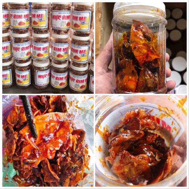 [Mã 267FMCGSALE giảm 8% đơn 500K] Mực rim me Đà Nẵng hộp 200g