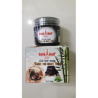 GEL HÚT MỤN THAN TRE GOLD BEE  50G