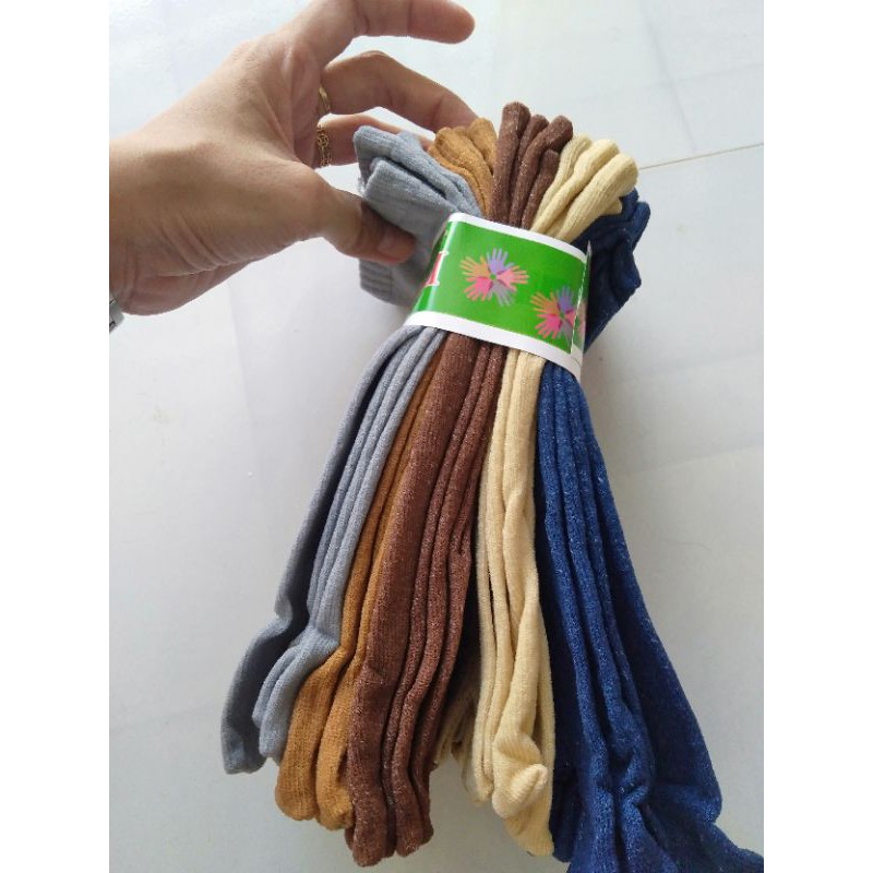 Sét 10 đôi tất cotton dày ngắn