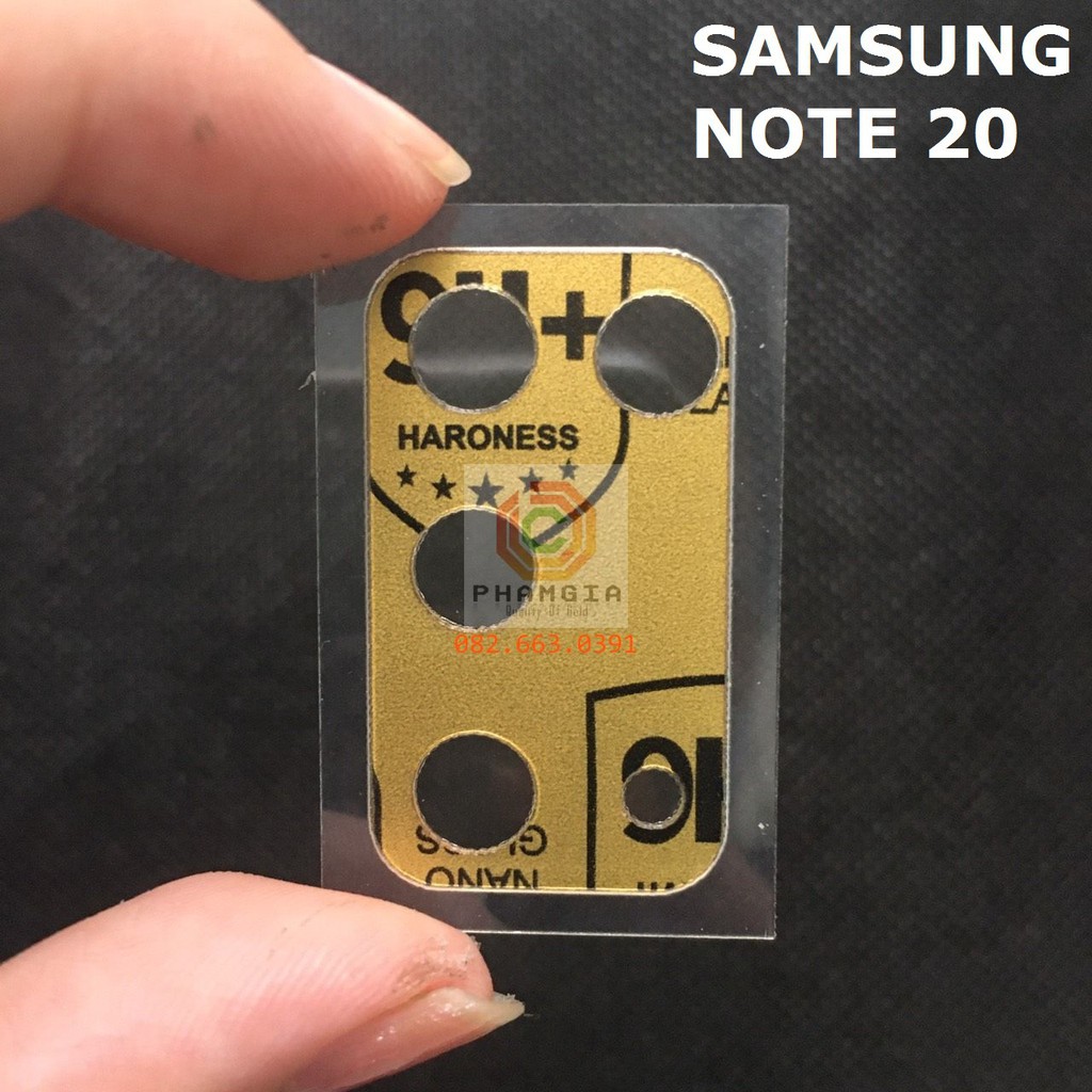 Dán kính cường lực camera dành cho Samsung Note 20 note 20 ultra, ultra 5G siêu bền, siêu trong
