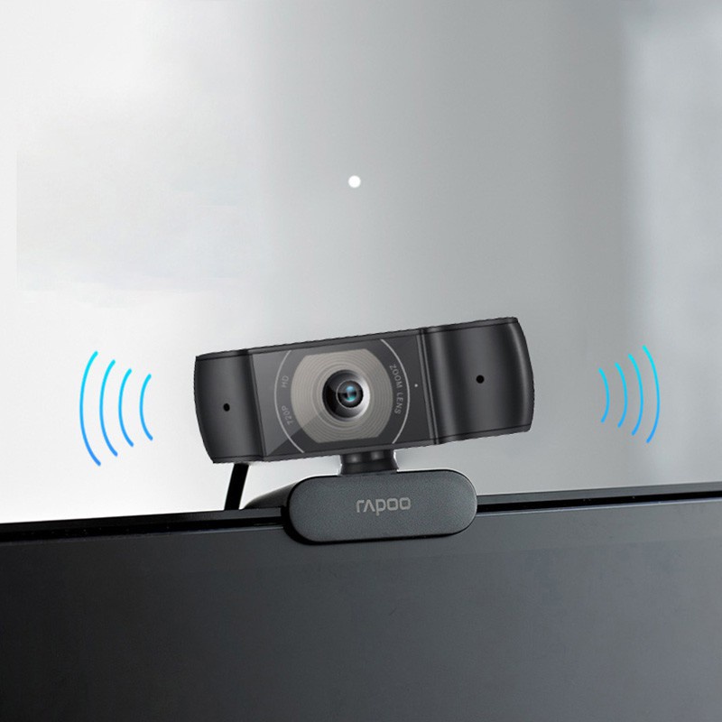 Webcam Rapoo C200 HD 720P - Hàng chính hãng