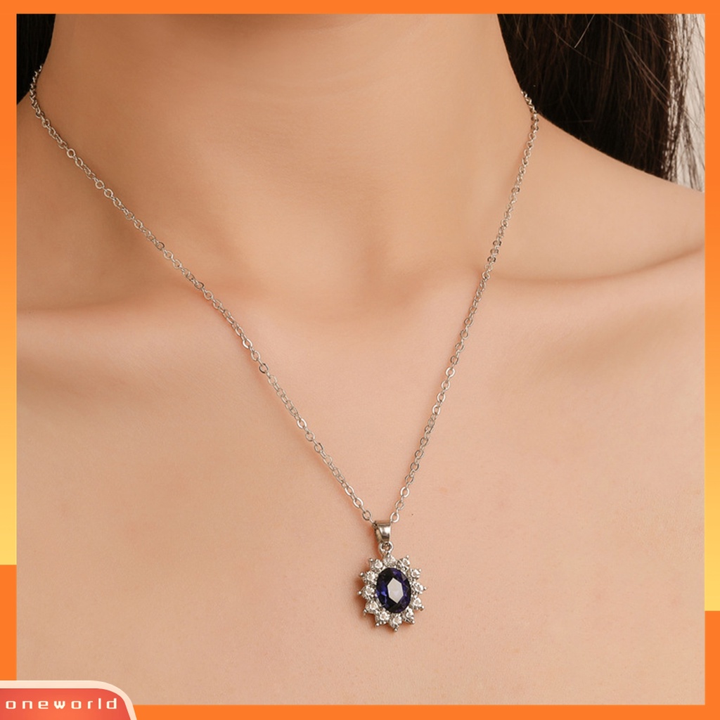 Bộ Trang Sức 2 Món Bằng Kim Loại Hình Hoa Đính Đá Zircon Thanh Lịch Cho Cô Dâu