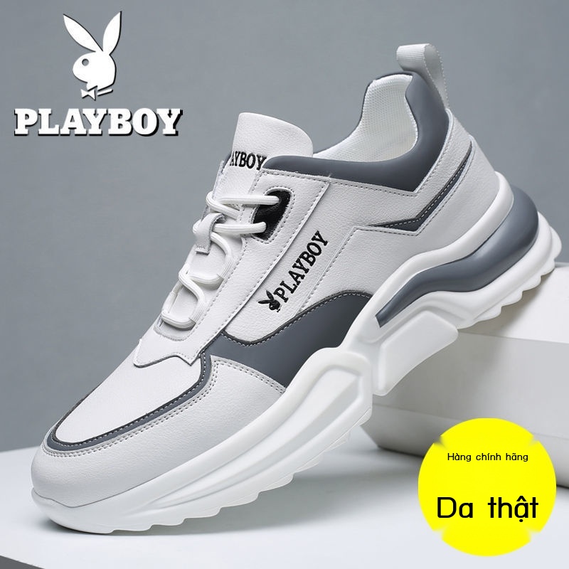 ❇☊▫Giày nam Playboy da mùa xuân phiên bản hàn quốc trắng giày thể thao nam phiên bản hàn quốc tất cả phù hợp xu hướng gi