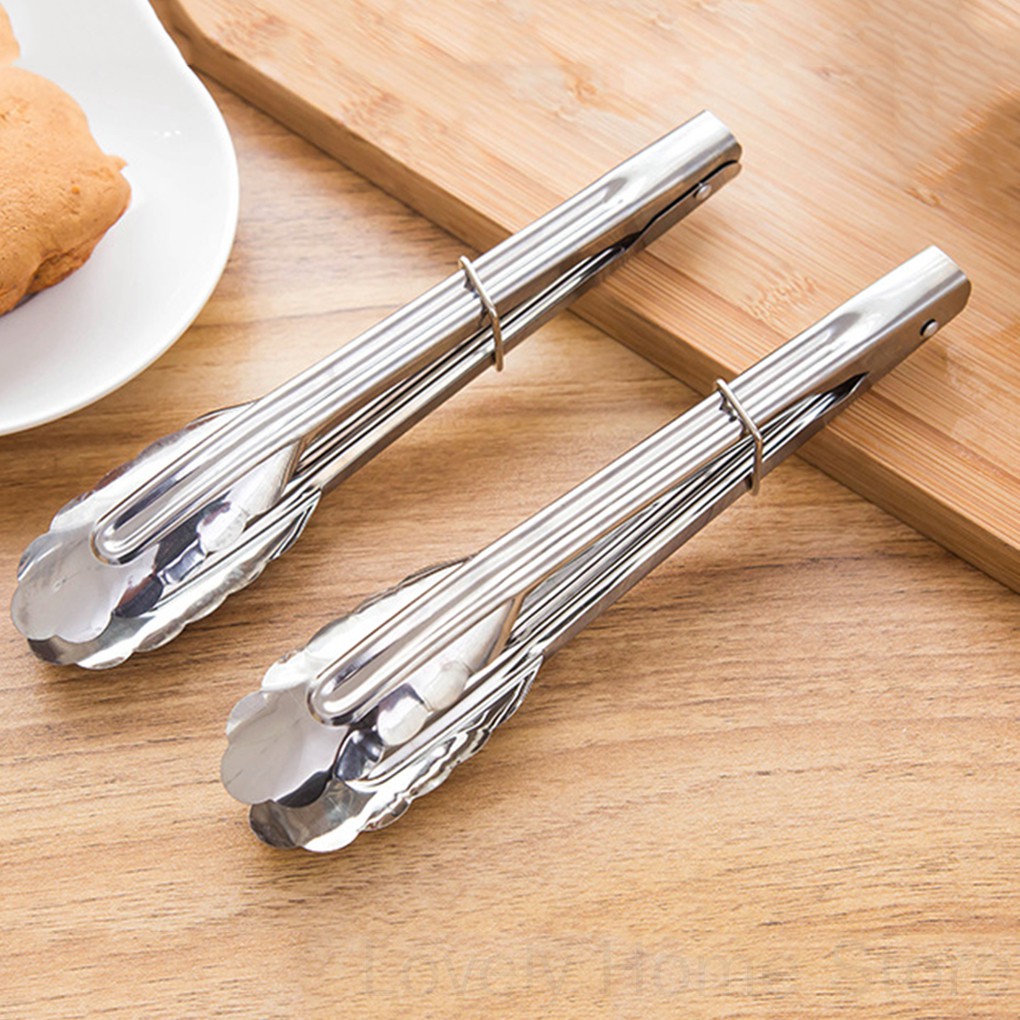 Kẹp Gắp Thức Ăn Bằng Thép Không Gỉ