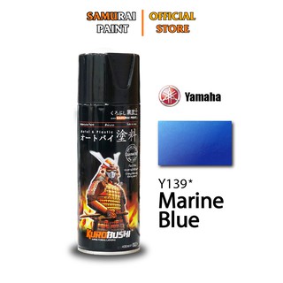 Chai xịt sơn samurai y139 chính hãng màu xanh dương candy
