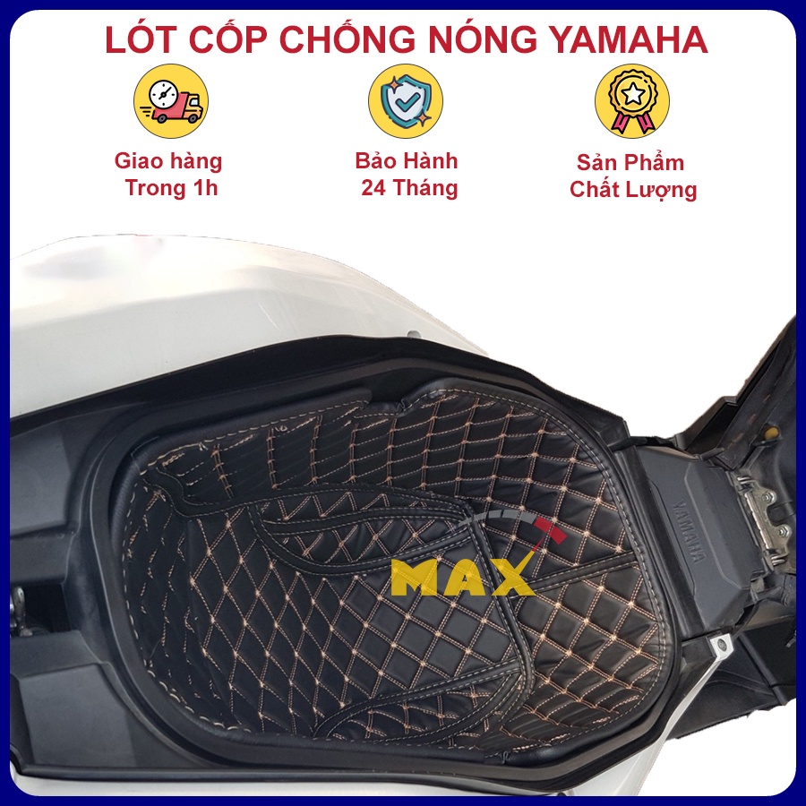 Lót Cốp Xe Máy YAMAHA Chống Nóng Cách Nhiệt Lót Cốp Da YAMAHA NVX V1 - NVX V2 MỚI - Có Túi Đựng Giấy Tờ MAX STORE