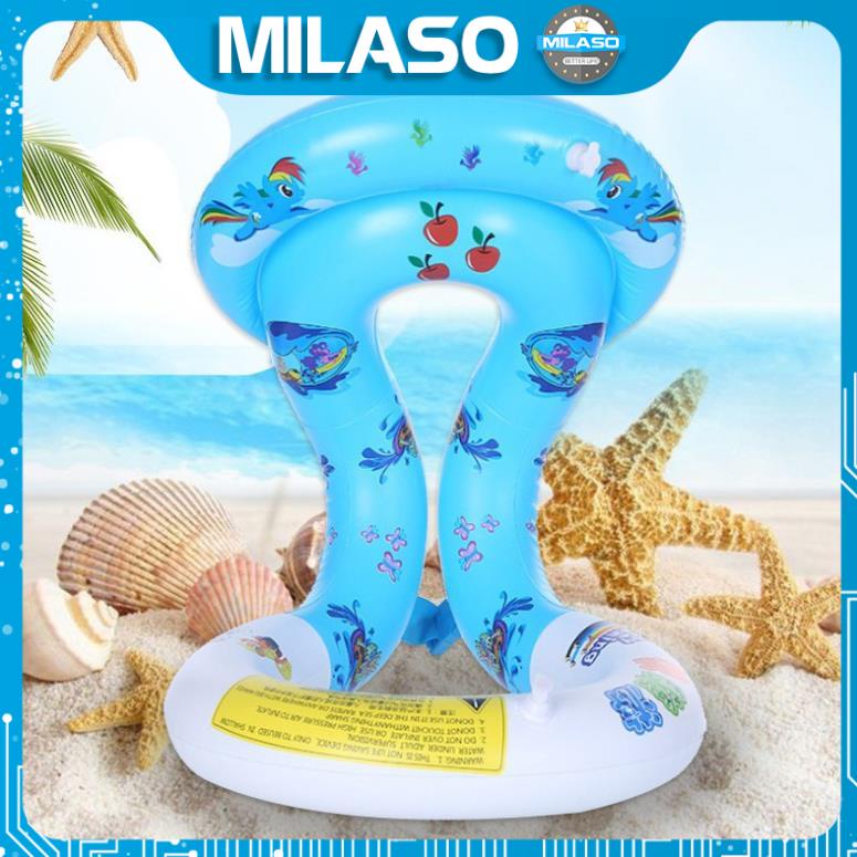 Phao bơi cho bé tập bơi MILASO dạng áo phao tập bơi cuốn quanh người an toàn cho trẻ em SS-001265