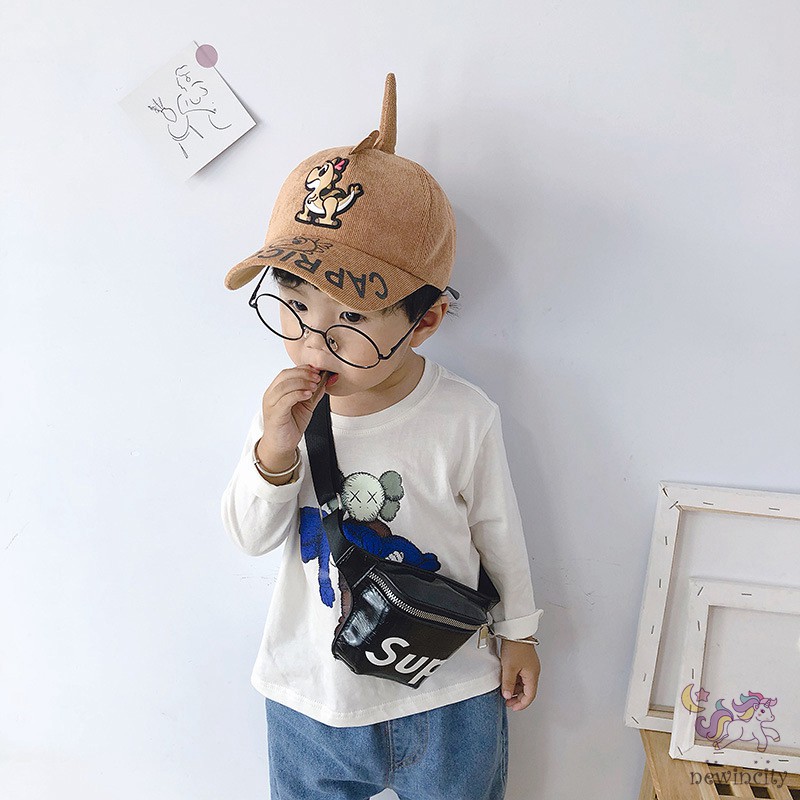 Túi Đeo Chéo In Chữ Dễ Thương Cho Bé