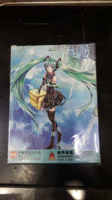 Post card hatsune miku