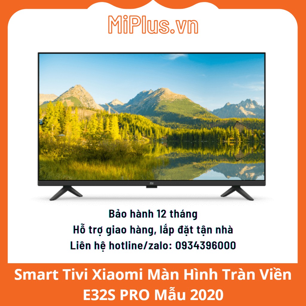 Smart Tivi Xiaomi Màn Hình Tràn Viền E32S PRO Mẫu 2020 - Hàng Chính Hãng - Miễn phí lắp đặt