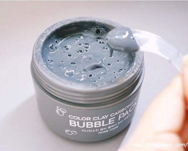 Mặt Nạ Bùn Sủi Bọt, Làm Sạch Lỗ Chân Lông, Loại Bỏ Bã Nhờn G9SKIN Color Clay Carbonated Bubble Pack 100ml