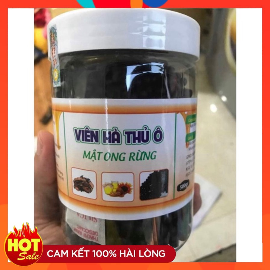 [ Cửa Hàng Uy Tín]] Viên Hà Thủ Ô Mật Ong Rừng 500G Hàng cao cấp Món Quà Thiên Nhiên Chất Lượng Tuyệt Đối