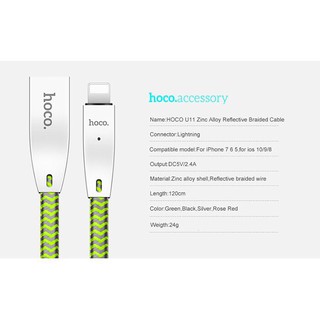 Cáp Lightning tự ngắt Hoco U11