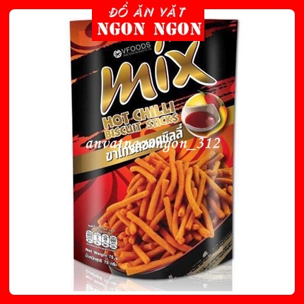 Bim Bim tăm Mix Thái Lan gói 60g-Thơm Ngon Hấp Dẫn