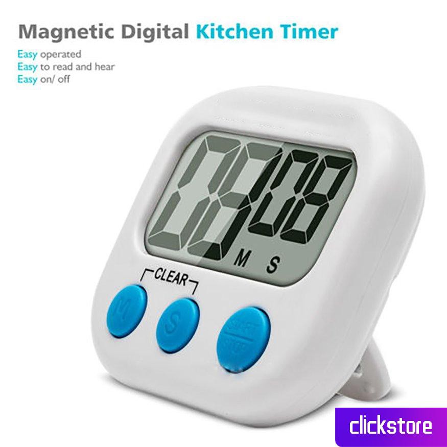 Đồng hồ đếm ngược thời gian nấu ăn có màn hình lcd tiện dụng trong nhà bếp