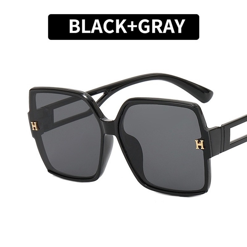 【Bán Sỉ】COD (KIQI-FASHION) Kính Mát Gọng Vuông Chống Tia UV400 Thời Trang Dành Cho Nữ