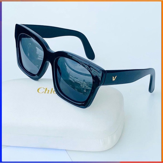 20 Mắt kính nam nữ thời trang cao cấp - Kính chống tia UV càng kim loai to