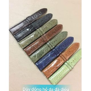 Dây đồng hồ da đà điểu