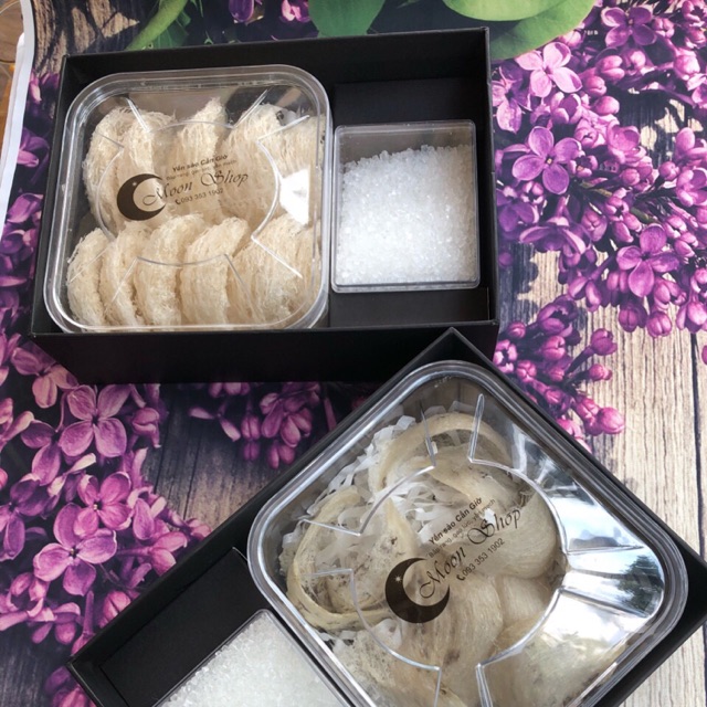 combo 50gr yến sạch lông + 50gr yến còn lồng chỉ còn 3700