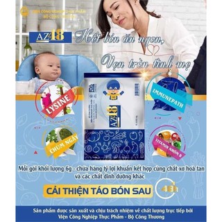 MEN HỖ TRỢ TIÊU HOÁ AZ48 [Hết táo bón, ổn định đường ruột]