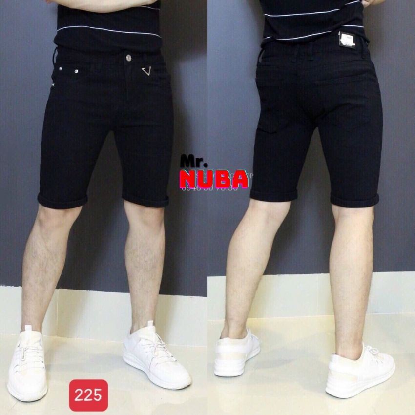Quần short jean nam chât bò cá tính trẻ trung,nuba 225