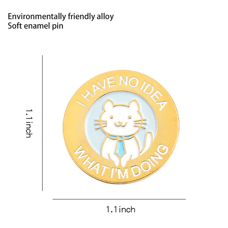 Ghim Cài Áo Hình Mèo Con Đáng Yêu Cho Nữ