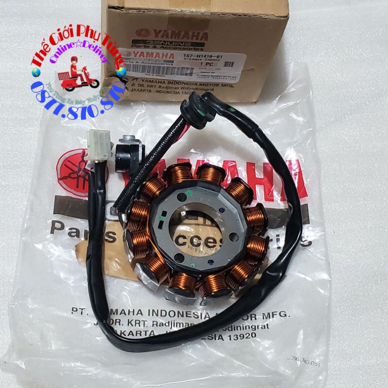 [Ảnh thật][Chính hãng] CUỘN LỬA - CUỘN ĐIỆN - CUỘN STATOR EXCITER 135 ZIN MỚI 1S7-H1410-01