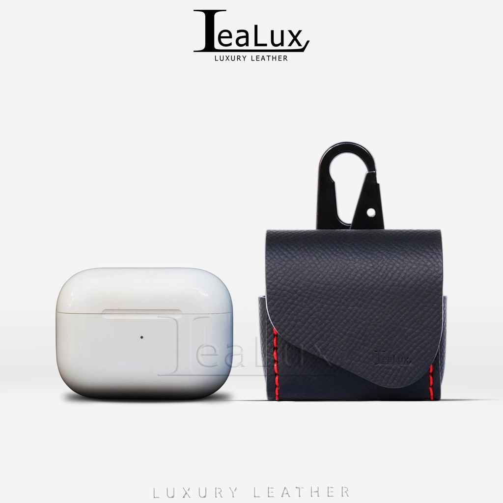 Bao Da Airpod Handmade Cao Cấp LEALUX Case Airpod 3