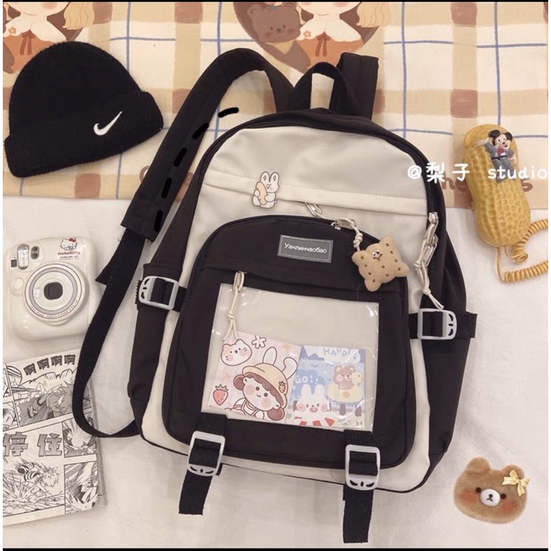 Balo Yaho dày dặn nhiều ngăn phong cách Nhật Bản Hiyoshop