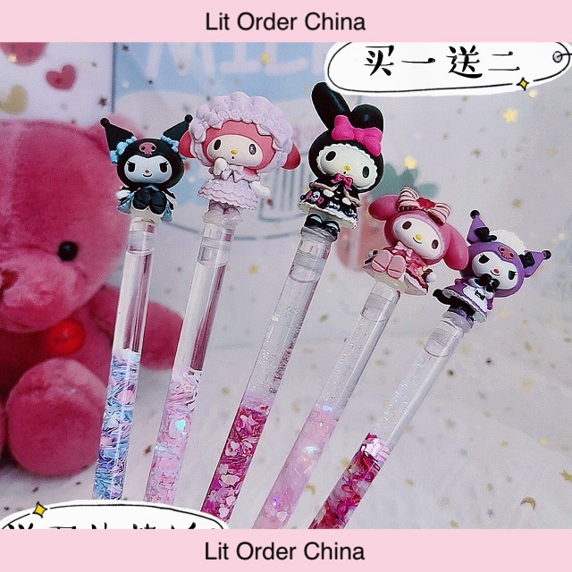 LIT Dao rọc giấy cute hình Kuromi/ Melody washi dao khắc trổ dạng bút {TẶNG LƯỠI DAO}