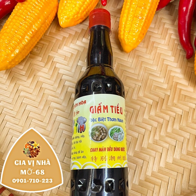 GIẤM TIỀU  HIỆU NGUYÊN HOÀ 500ML