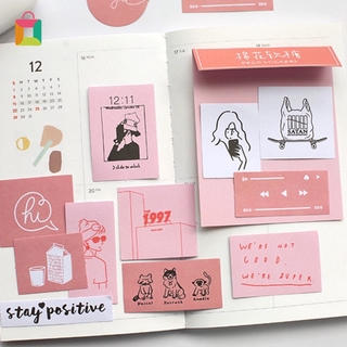 Set 60 Miếng Dán Trang Trí Sổ Lưu Niệm