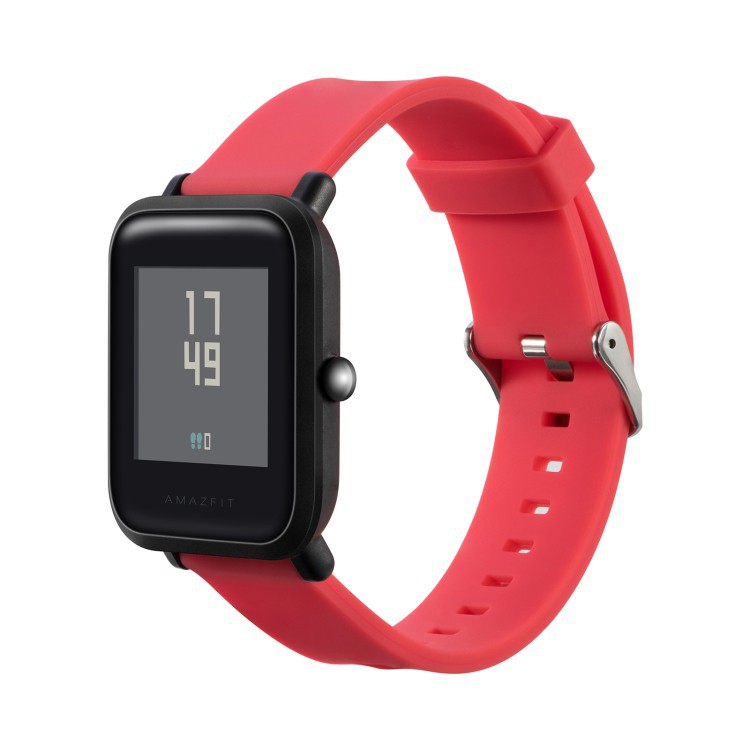 Dây Đeo Silicon Thay Thế Cho Đồng Hồ Thông Minh Huiz Amazite bip Lite Youth 1S bip 3 / bip u pro / bip s