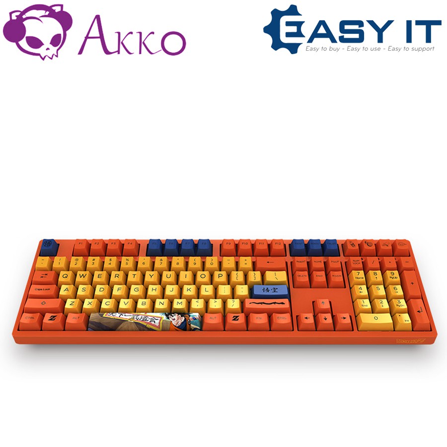 Bàn phím cơ Akko 3108 Dragon Ball Z - Goku Edition