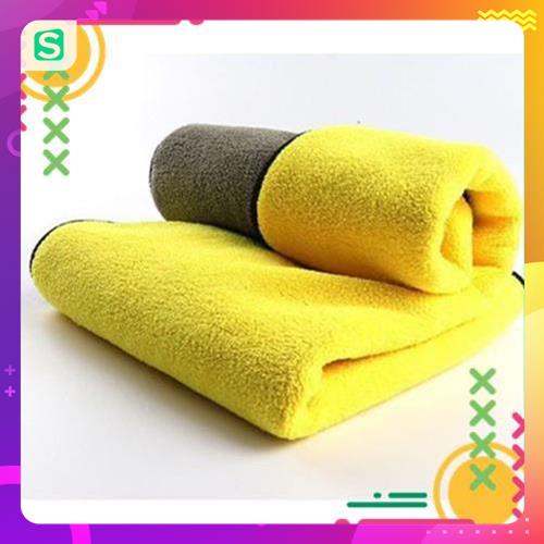 Khăn lau xe ô tô xe hơi đa năng, 2 lớp mềm mịn siêu thấm hút MSP39177 MSP70306 MSP75139