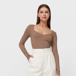 [Stradivarius Auth] Áo Body Nữ Stradivarius Auth