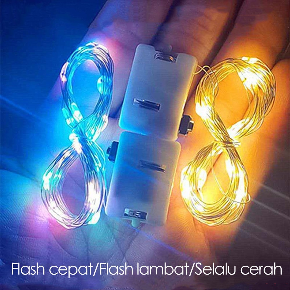Dây Đèn LED 2m Hình Hoa Độc Đáo Trang Trí Sinh Động