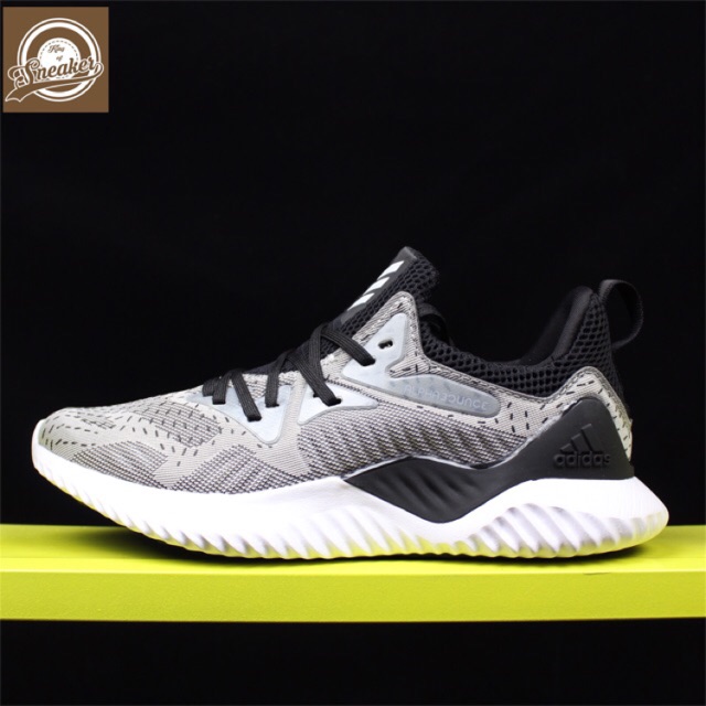 NEW- | Bán Chạy | Giầy thể thao ALPHABOUNCE BEYOND XÁM TRẮNG MUỐI TIÊU NAM KHO Xịn Nhẩt 2021 $ ˇ ^ ༔ : ": ": *