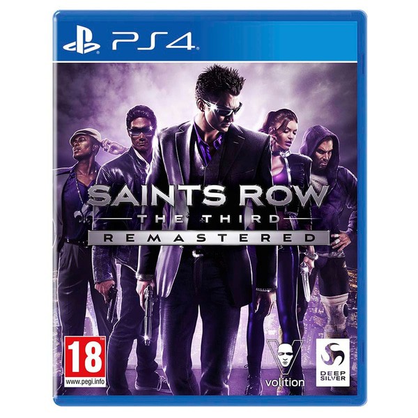 Đĩa Game PS4 Saints Row The Third Remastered