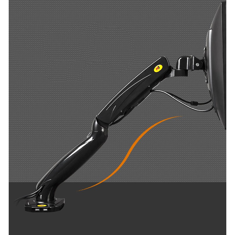 GIÁ TREO MÀN HÌNH MÁY TÍNH GẮN BÀN F80  15″- 32″  HÀNG NHẬP KHẨU | BigBuy360 - bigbuy360.vn