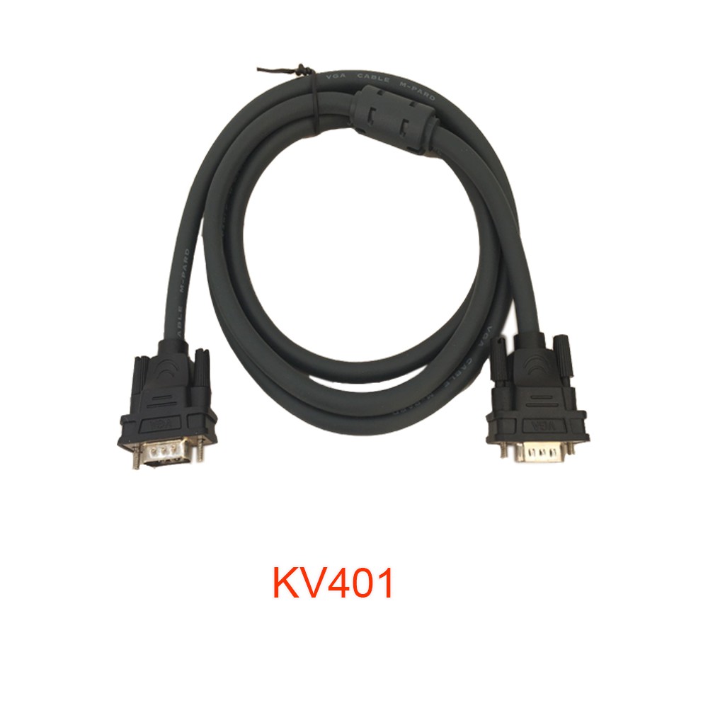 Cáp VGA 1.5m KingMaster KV401 (3+4) FullHD 1900*1080P - Hãng phân phối