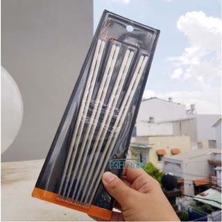 Set 4 đôi đũa inox hàn quốc lock&lock