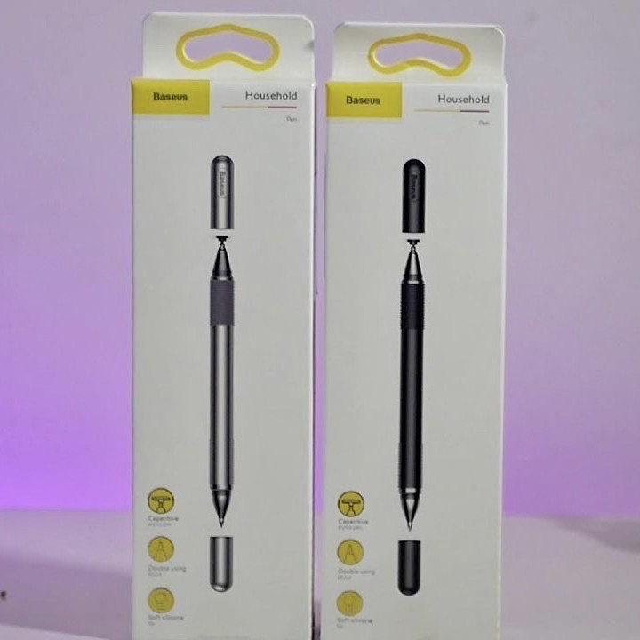 Bút cảm ứng Baseus điện dung 2 trong 1 cho Smartphone / Tablet/ iPad Golden Cudgel Capacitive Stylus Pen