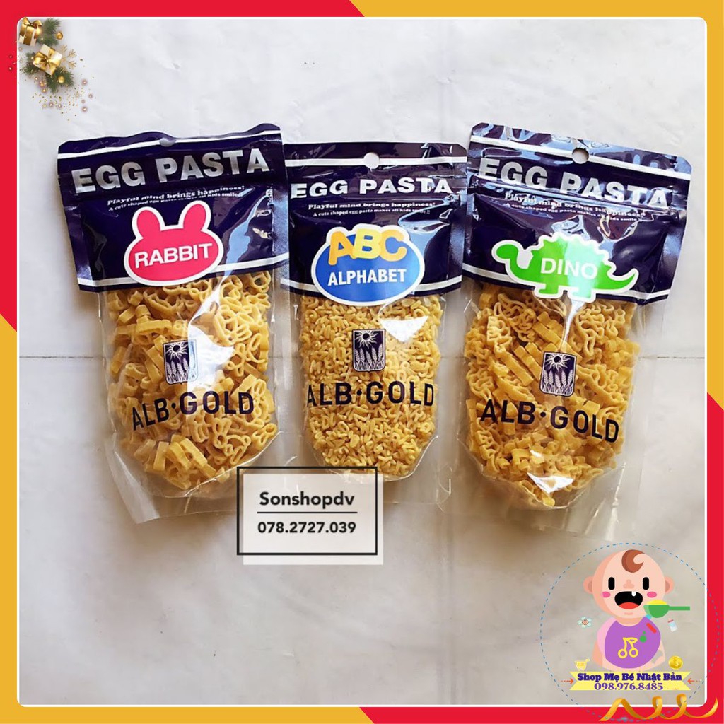 Nui Trứng Egg Pasta Nhật Cho Bé Từ 8m+