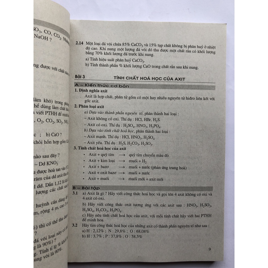 Sách - Bài tập nâng cao Hóa học 9 - NXB Giáo dục